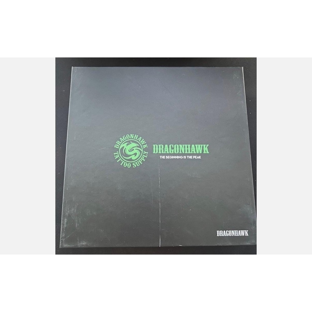 Dragonhawk L3 Tattoo Pen Machine Shader Kit Cartridge Needles Black Pro